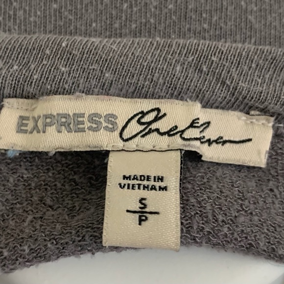 Express One Eleven long sleeve top sz S - Picture 5 of 6